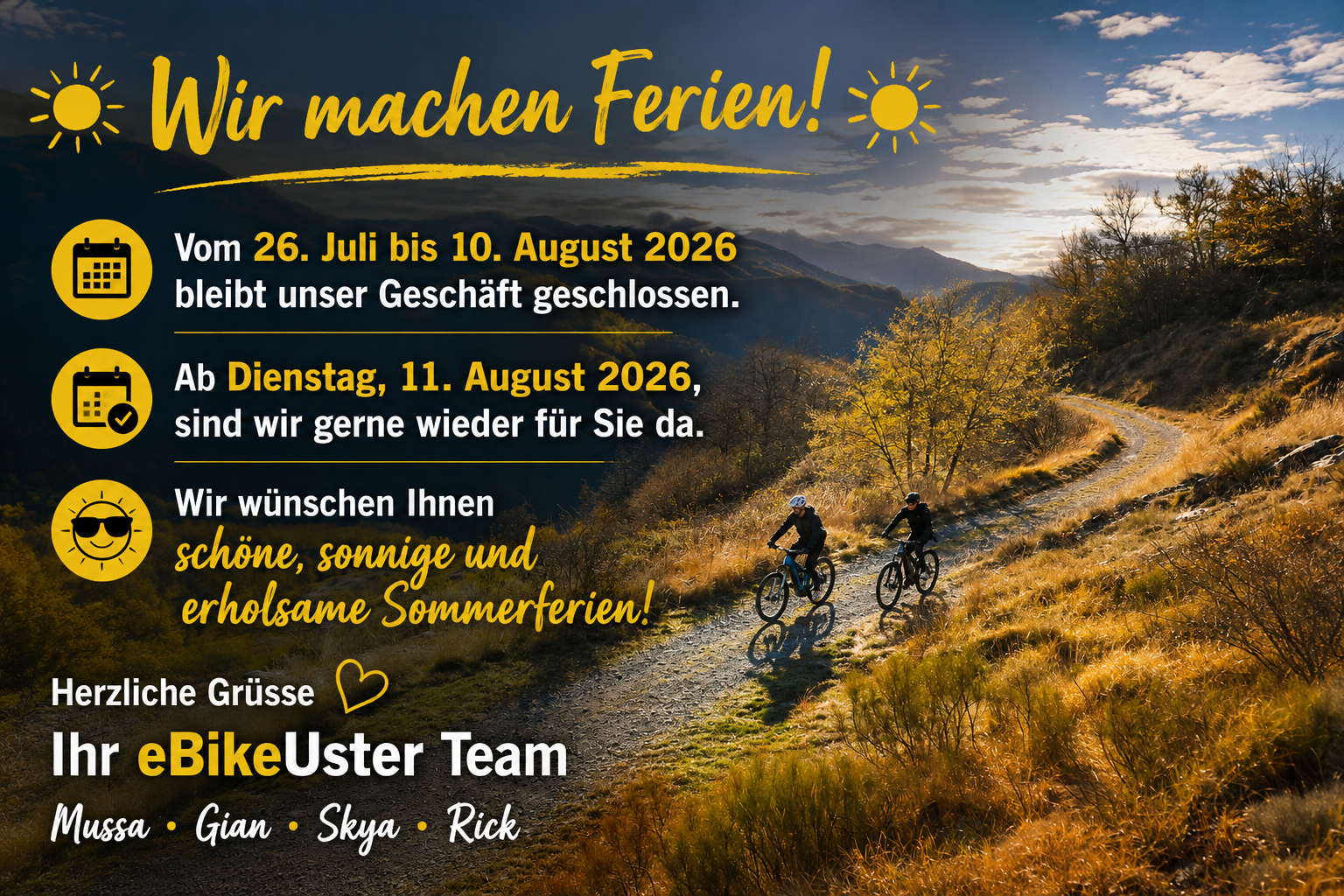 Sommerferien 2026